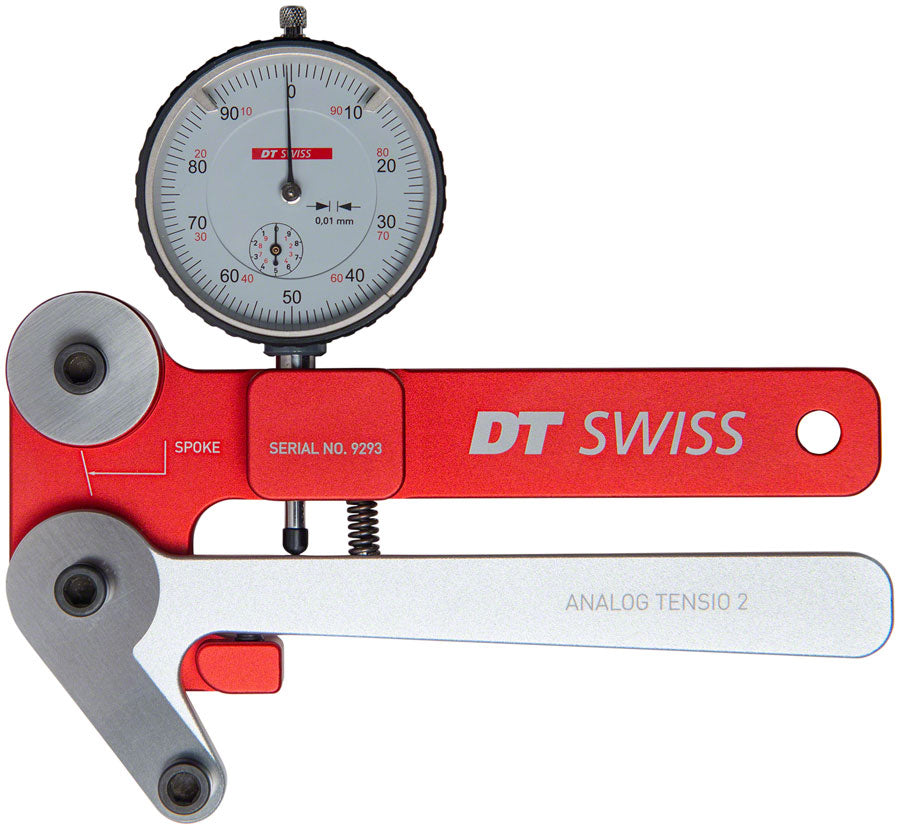 DT Swiss Analog Spoke Tensiometer - Red/Silver-Goodwynn'sGoodwynn's