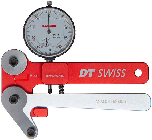 DT Swiss Analog Spoke Tensiometer - Red/Silver-Goodwynn's