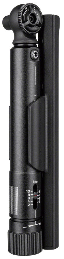 Topeak Torq Stick Ratcheting Torque Wrench - Adjustable 2-10Nm Range 5 Piece Bit Set BLK