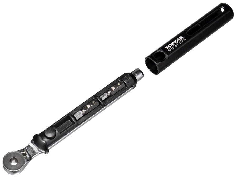 Topeak Ratchet Stick Ratchet Tool - 10 Piece Bit Set Black-Goodwynn'sGoodwynn's