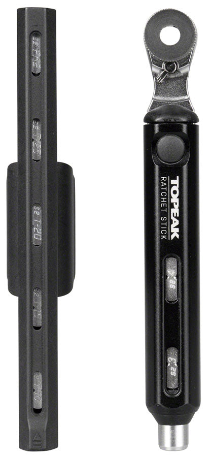 Topeak Ratchet Stick Ratchet Tool - 10 Piece Bit Set Black-Goodwynn'sGoodwynn's