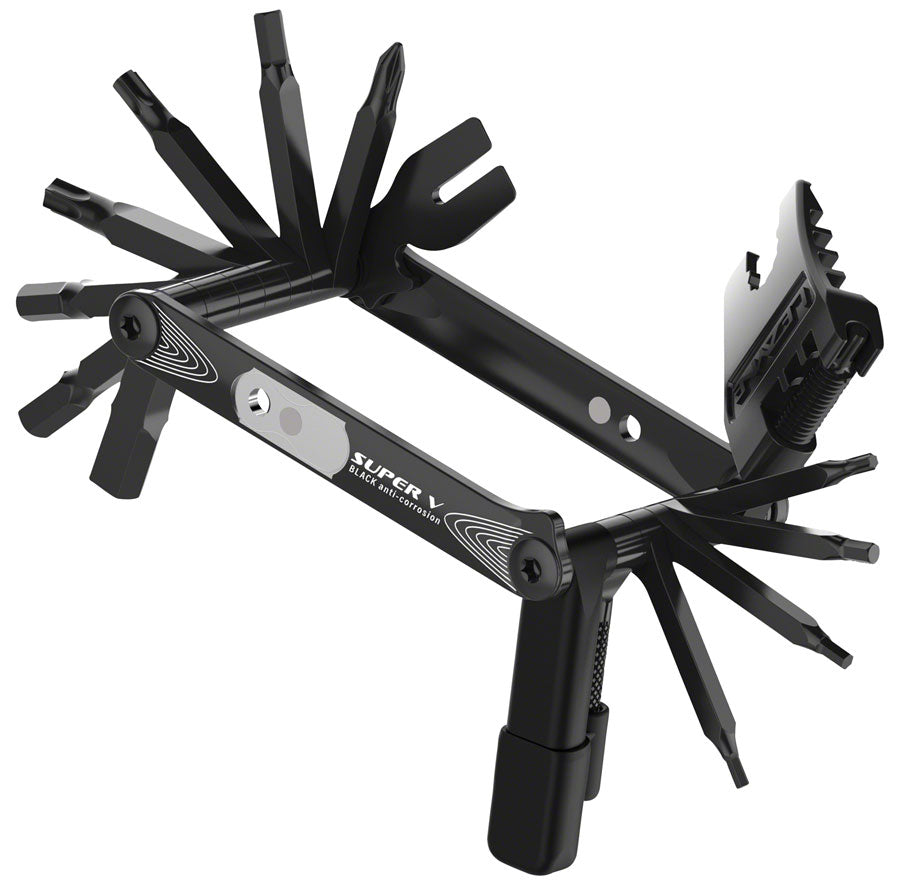 Lezyne SUPER V 23-Function Multi Tool Black-Goodwynn'sGoodwynn's