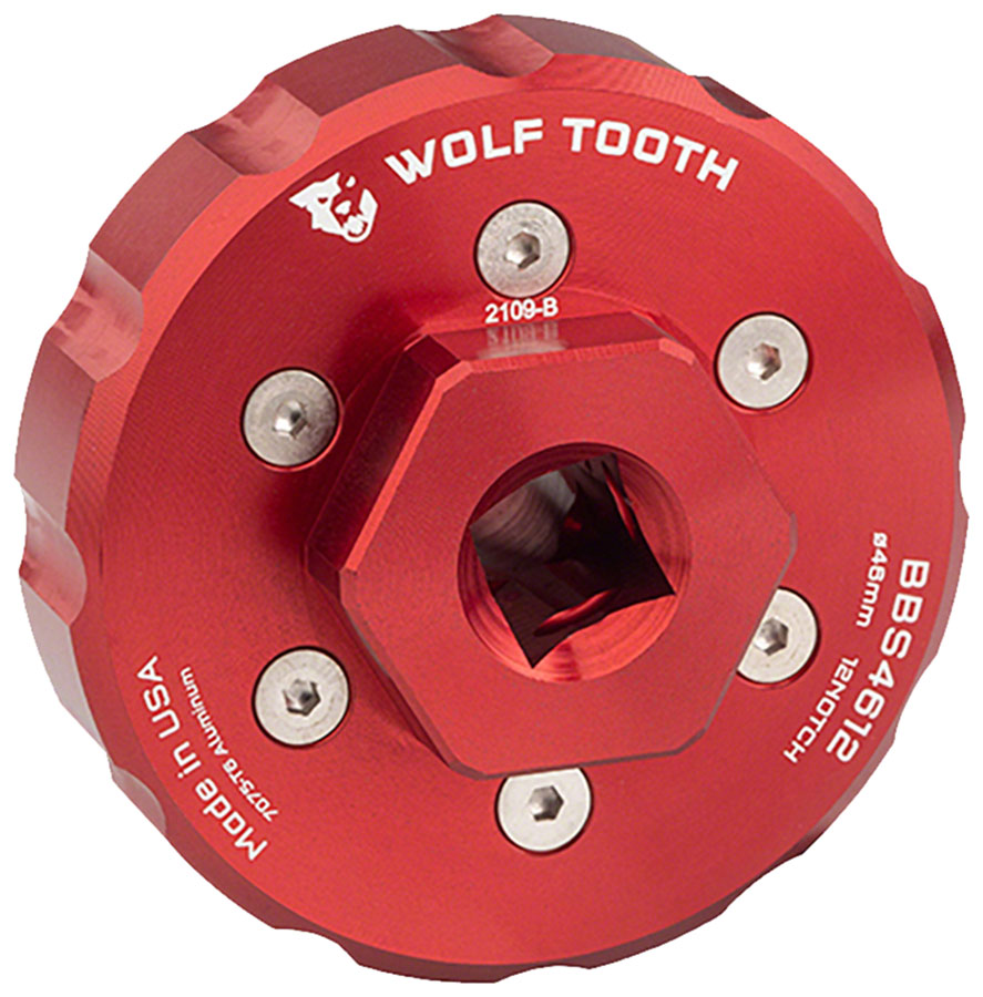 Wolf Tooth Bottom Bracket Tool - BBS4612 12 Notch 46mm-Goodwynn'sGoodwynn's