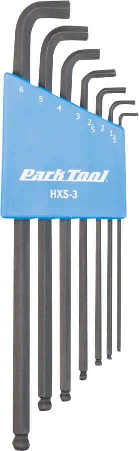 Park Tool HXS-3 Stubby Hex Wrench Set 1.5-6mm-Goodwynn'sGoodwynn's