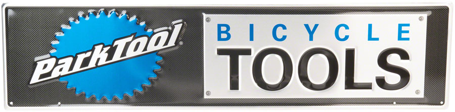 Park Tool Metal Bicycle Tools Sign Black/Blue/Silver-Goodwynn'sGoodwynn's