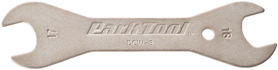 Park Tool DCW-3 Double-Ended Cone Wrench: 17 and 18mm-Goodwynn'sGoodwynn's