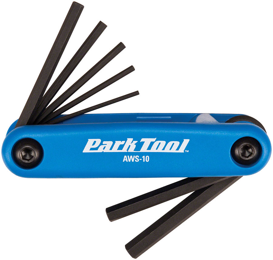 Park Tool AWS-10 Metric Folding Hex Wrench Set-Goodwynn'sGoodwynn's