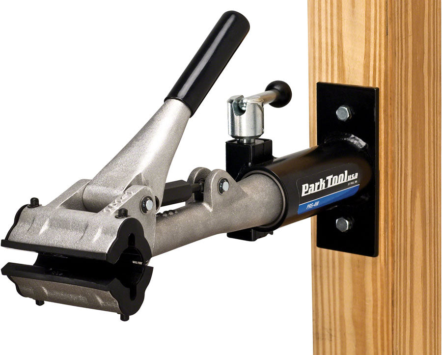 Park Tool PRS-4W-1 Deluxe Wall Mount Repair Stand and 100-3C Clamp: Single-Goodwynn'sGoodwynn's
