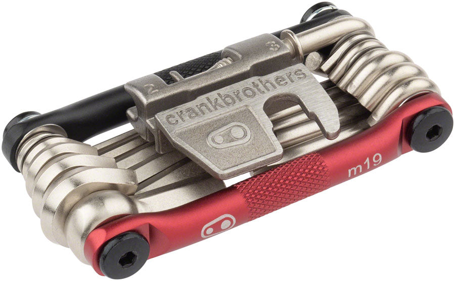 Crank Brothers Multi 19 Tool - Black/Red-Goodwynn'sGoodwynn's