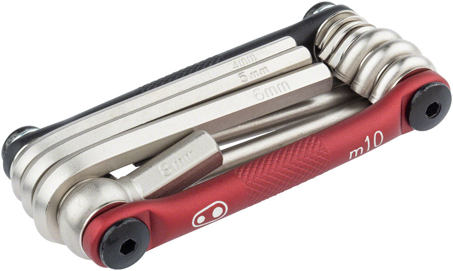 Crank Brothers Multi 10 Tool - Black/Red-Goodwynn'sGoodwynn's