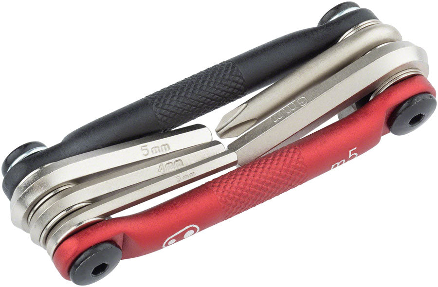 Crank Brothers Multi 5 Tool - Black/Red-Goodwynn'sGoodwynn's