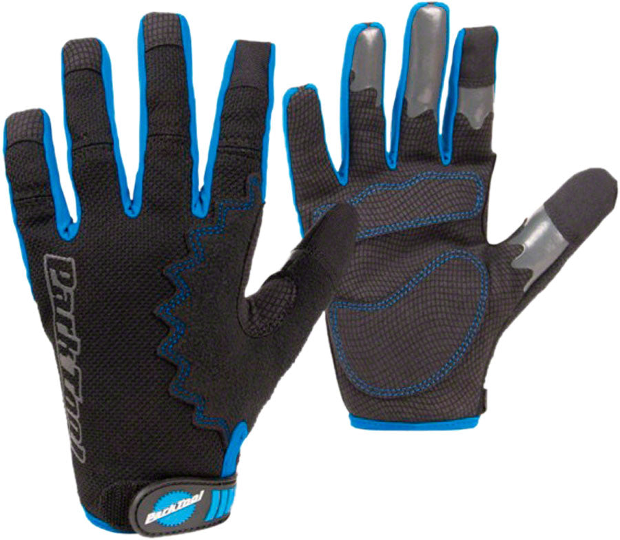 Park Tool Mechanics Gloves Small Black/Blue-Goodwynn'sGoodwynn's