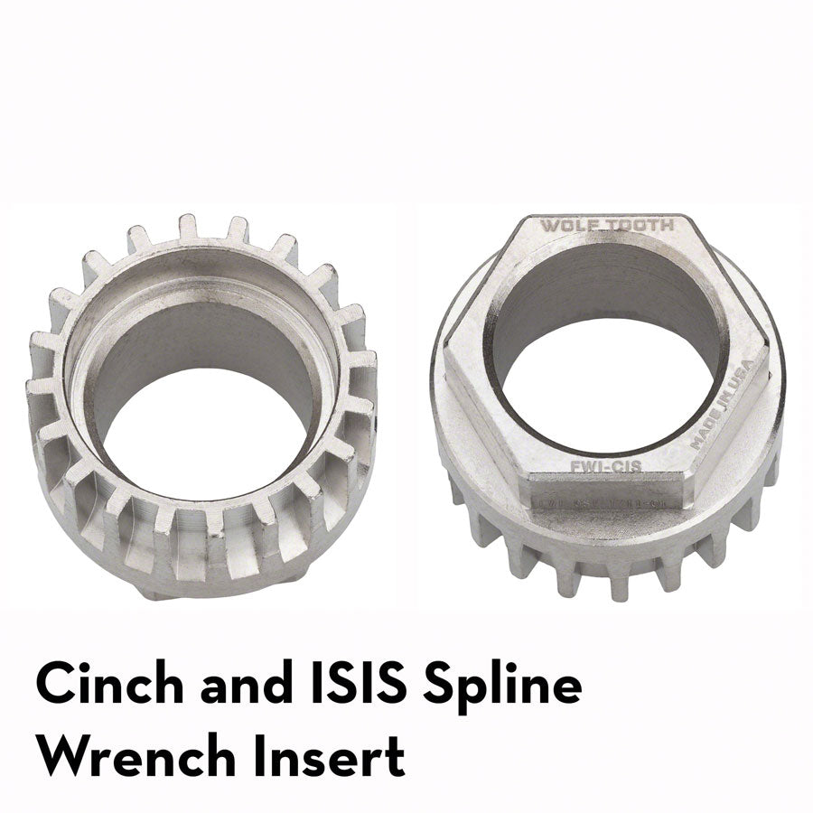 Wolf Tooth Pack Wrench Insert CINCH and ISIS-Goodwynn'sGoodwynn's