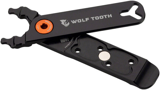 Wolf Tooth Master Link Combo Pliers with Orange Bolt-Goodwynn's