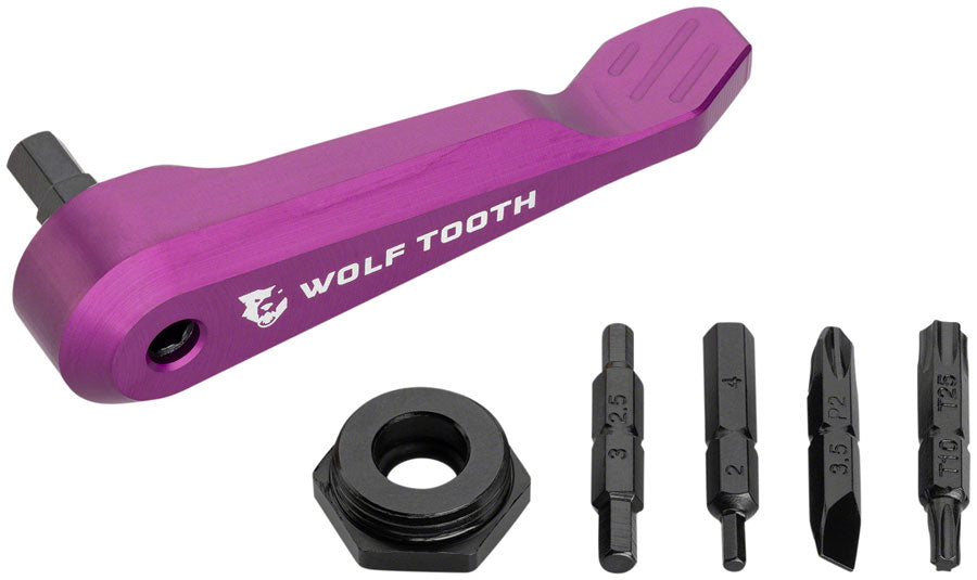 Wolf Tooth Components Axle Handle Multi-Tool Purple-Goodwynn'sGoodwynn's