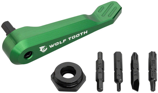 Wolf Tooth Axe Handle Multi-Tool - Green-Goodwynn's