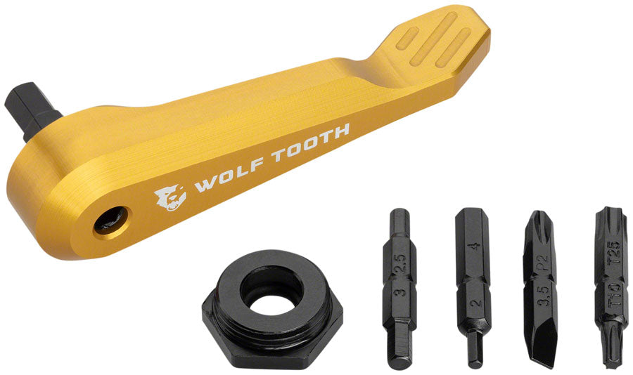 Wolf Tooth Axe Handle Multi-Tool - Gold-Goodwynn'sGoodwynn's