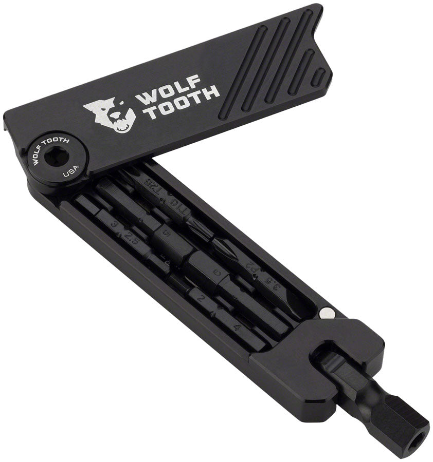 Wolf Tooth 6-Bit Hex Wrench - Multi-Tool Black-Goodwynn'sGoodwynn's