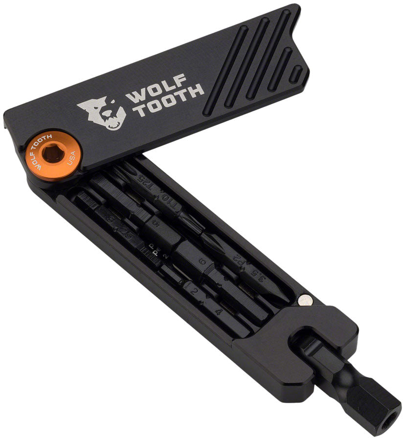 Wolf Tooth 6-Bit Hex Wrench - Multi-Tool Orange-Goodwynn'sGoodwynn's