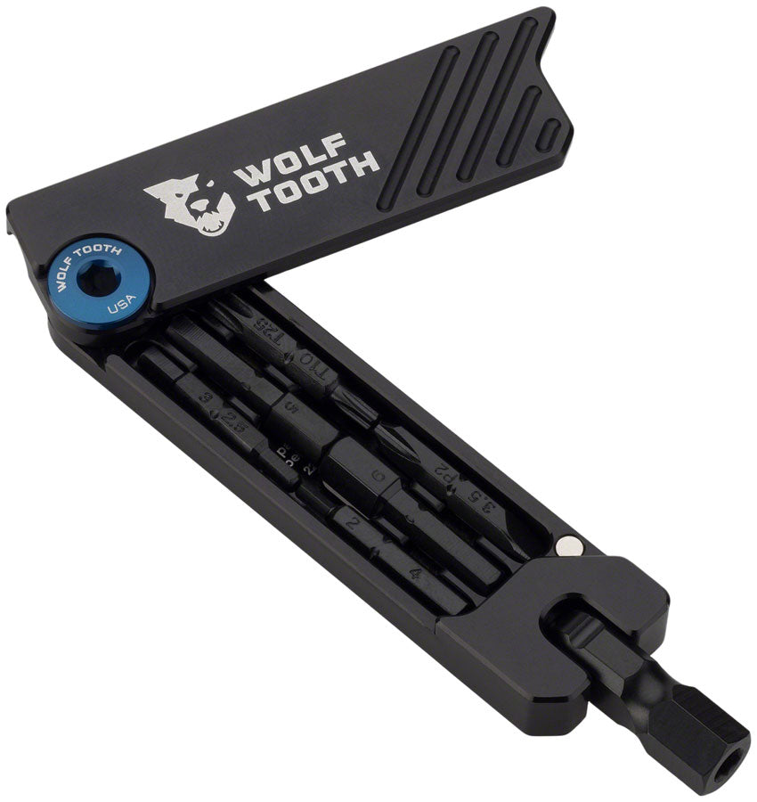 Wolf Tooth 6-Bit Hex Wrench - Multi-Tool Blue-Goodwynn'sGoodwynn's