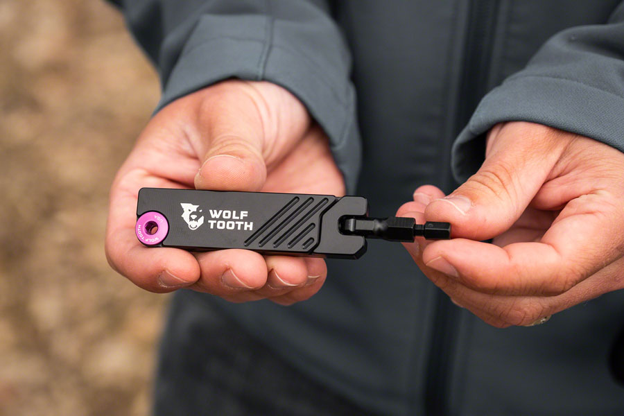 Wolf Tooth 6-Bit Hex Wrench - Multi-Tool Black-Goodwynn'sGoodwynn's
