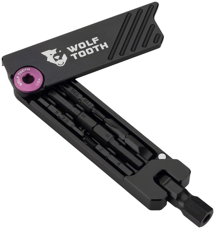 Wolf Tooth 6-Bit Hex Wrench - Multi-Tool Purple-Goodwynn'sGoodwynn's