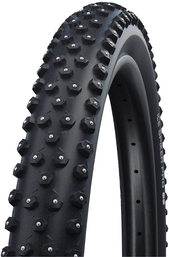 Schwalbe Ice Spiker Pro Tire - 29 x 2.25 Clincher Wire BLK Performance RaceGuard Winter 402 Studs-Goodwynn'sGoodwynn's