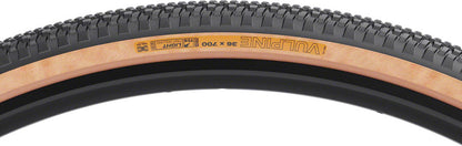 WTB Vulpine Tire - 700 x 36 TCS Tubeless Folding BLK/Tan Light/Fast Rolling Dual DNA