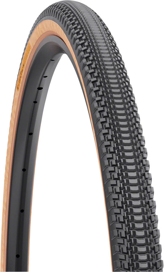 WTB Vulpine Tire - 700 x 36 TCS Tubeless Folding BLK/Tan Light/Fast Rolling Dual DNA-Goodwynn'sGoodwynn's