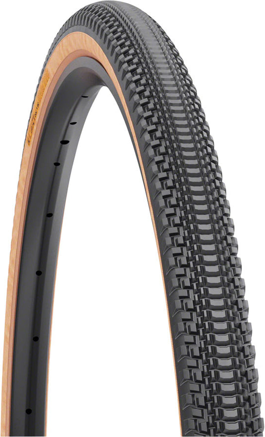 WTB Vulpine Tire - 700 x 36 TCS Tubeless Folding BLK/Tan Light/Fast Rolling Dual DNA-Goodwynn's