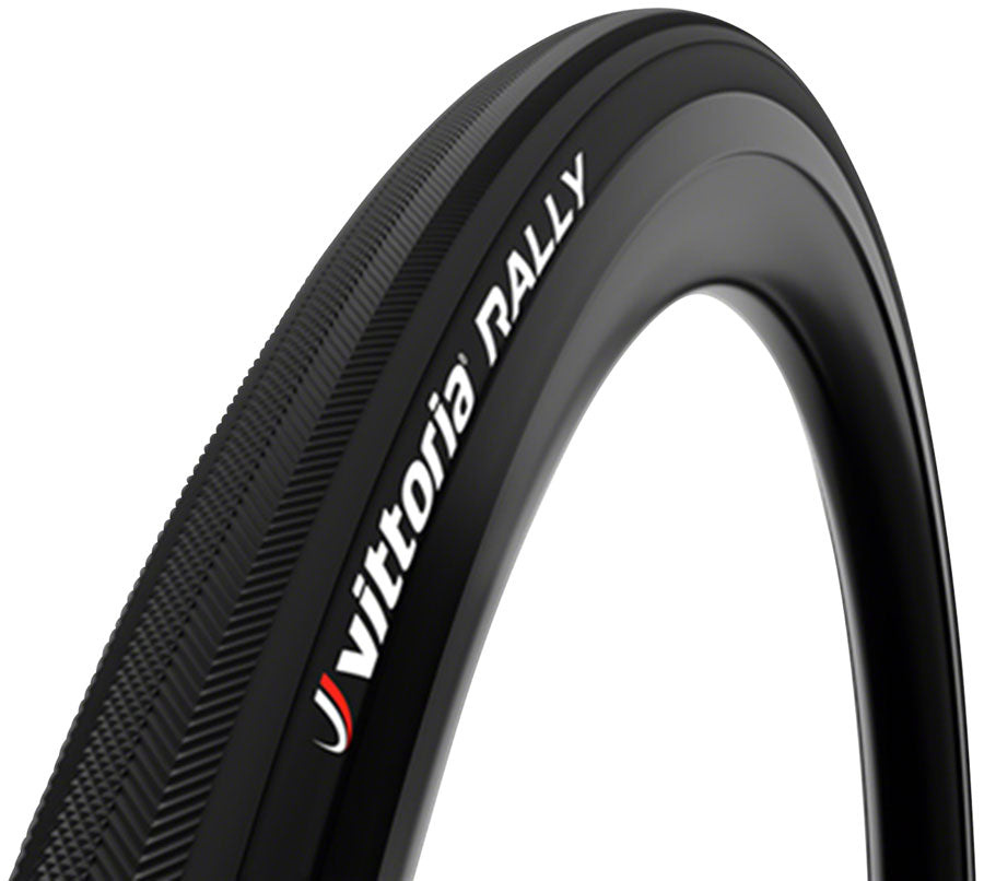 Vittoria Rally Tire - 700 x 25 Tubular Folding Black-Goodwynn'sGoodwynn's