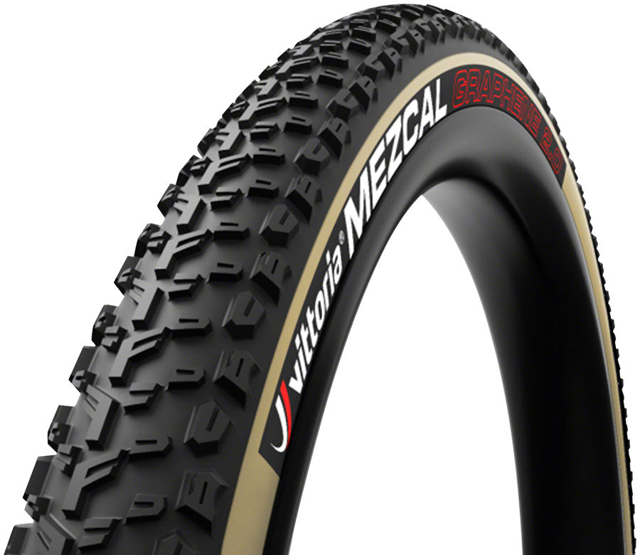 Vittoria Mezcal III Tire - 29 x 2.35 Tubeless Folding Black/Tan 4C Race G2.0-Goodwynn'sGoodwynn's