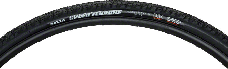 Maxxis Speed Terrane Tire - 700 x 33 Tubeless Folding Black Dual EXO-Goodwynn'sGoodwynn's