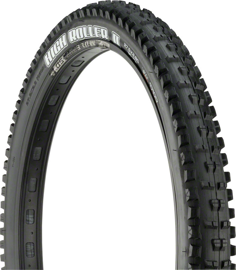 Maxxis High Roller II Tire - 27.5 x 2.8 Tubeless Folding Black Dual EXO-Goodwynn'sGoodwynn's