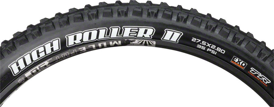 Maxxis High Roller II Tire - 27.5 x 2.8 Tubeless Folding Black Dual EXO-Goodwynn'sGoodwynn's