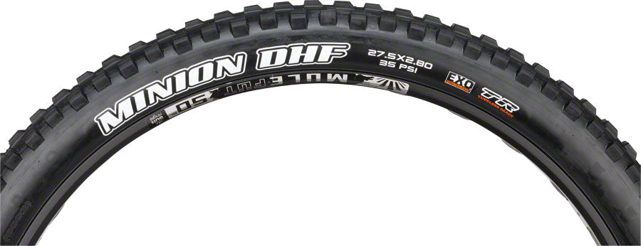 Maxxis Minion DHF Tire - 27.5 x 2.8 Tubeless Folding Black Dual EXO-Goodwynn'sGoodwynn's