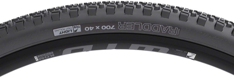 WTB Raddler Tire - 700 x 44 TCS Tubeless Folding Black Light Fast Rolling-Goodwynn'sGoodwynn's