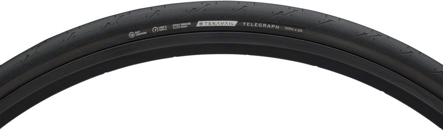 Teravail Telegraph Tire - 700 x 30 Tubeless Folding Black Light and Supple-Goodwynn'sGoodwynn's