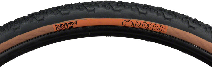 WTB Nano 40 Tire - 700 x 40 TCS Tubeless Folding BLK/Tan Light Fast Rolling-Goodwynn'sGoodwynn's