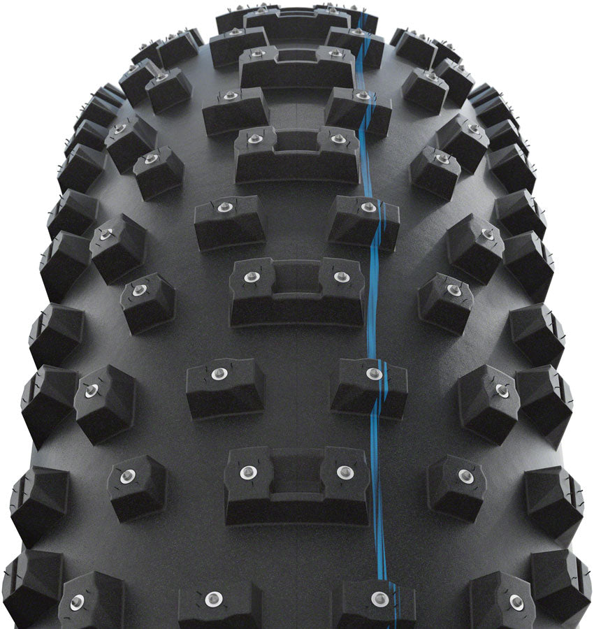 Schwalbe Al Mighty Tire - 26 x 4.8" Tubeless Folding BLK Evolution Line Addix Speed Grip Super Ground E-25 Studded-Goodwynn'sGoodwynn's