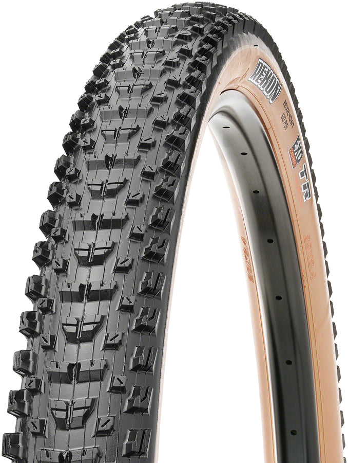 Maxxis Rekon Tire - 29 x 2.6 Tubeless Folding BLK/Dark Tan Dual EXO Wide Trail-Goodwynn'sGoodwynn's