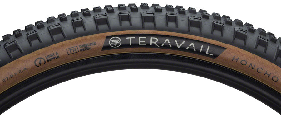 Teravail Honcho Tire - 27.5 x 2.4 Tubless Folding Tan Durable Grip Compound-Goodwynn'sGoodwynn's