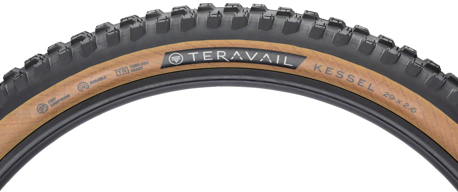 Teravail Kessel Tire - 29 x 2.6 Tubeless Folding Tan Durable-Goodwynn'sGoodwynn's
