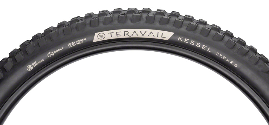 Teravail Kessel Tire - 27.5 x 2.5 Tubeless Folding Black Durable-Goodwynn'sGoodwynn's
