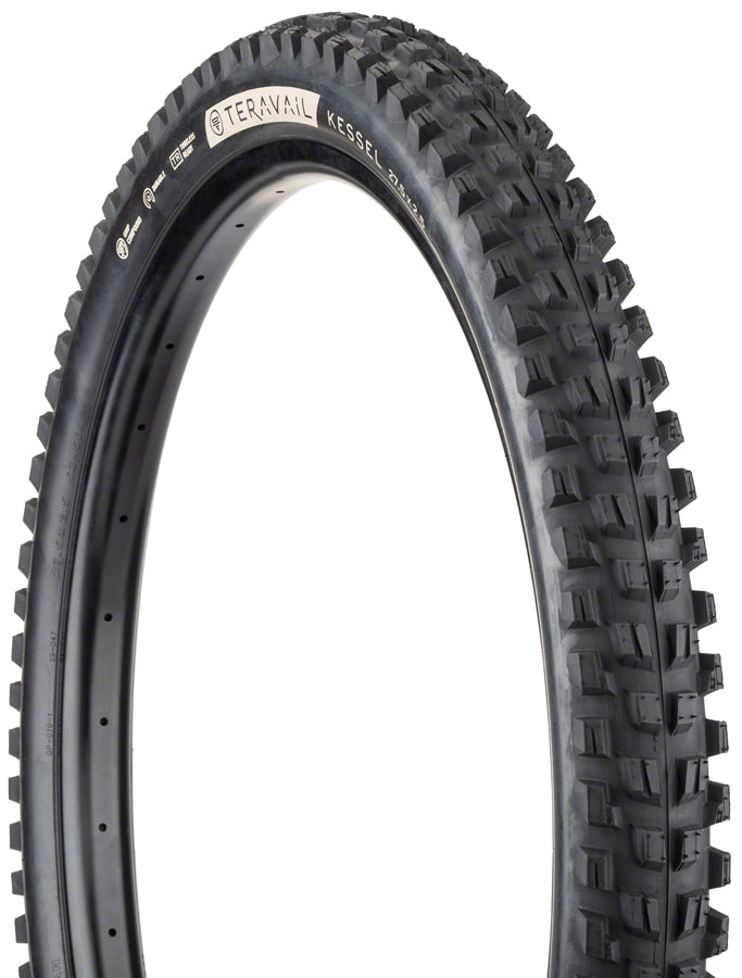 Teravail Kessel Tire - 27.5 x 2.5 Tubeless Folding Black Durable-Goodwynn'sGoodwynn's