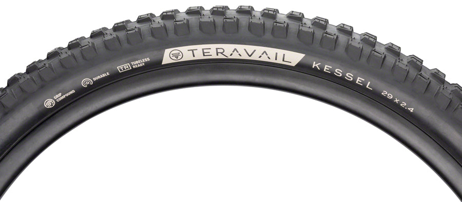 Teravail Kessel Tire - 29 x 2.4 Tubeless Folding Black Ultra Durable-Goodwynn'sGoodwynn's