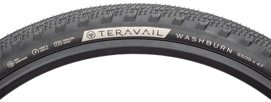 Teravail Washburn Tire - 650b x 47 Tubeless Folding Black Durable-Goodwynn'sGoodwynn's