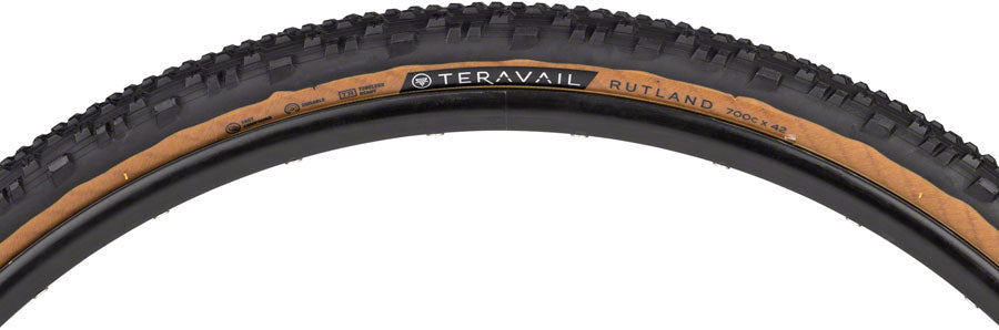 Teravail Rutland Tire - 700 x 42 Tubeless Folding Tan Durable-Goodwynn'sGoodwynn's