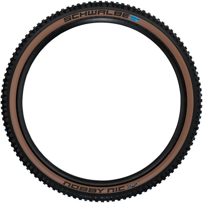 Schwalbe Nobby Nic Tire - 29 x 2.4 Tubeless Folding BLK/Bronze Evolution Line Super Ground Addix SpeedGrip