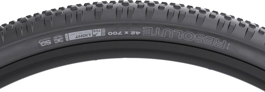 WTB Resolute Tire - 700 x 42 TCS Tubeless Folding BLK Light Fast Rolling SG2-Goodwynn'sGoodwynn's